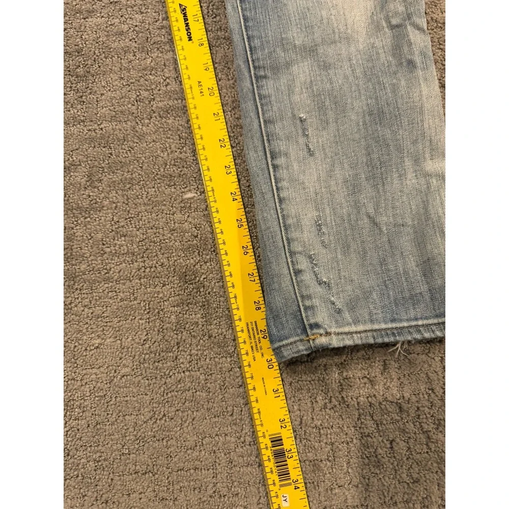 True Religion Mick 33/30 Jeans Slouchy Distressed (E)